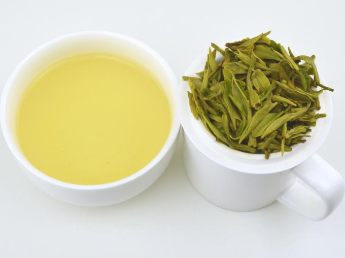 Decaf d'APERÇU GRATUIT longjing le thé vert de marques de thé vert