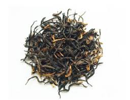 Thé lumineux et brillant de Tanyang Gongfu, thé noir de Decaf rouge-orange