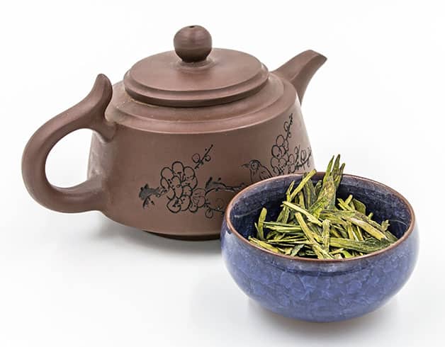 la vitamine C et les acides aminés longjing de thé de Wu de jia de mei d'antioxydants améliorent la santé