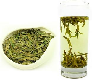 Chine Fermenté traitant les feuilles occidentales organiques d'appartement de thé de Longjing de lac tea vert fournisseur